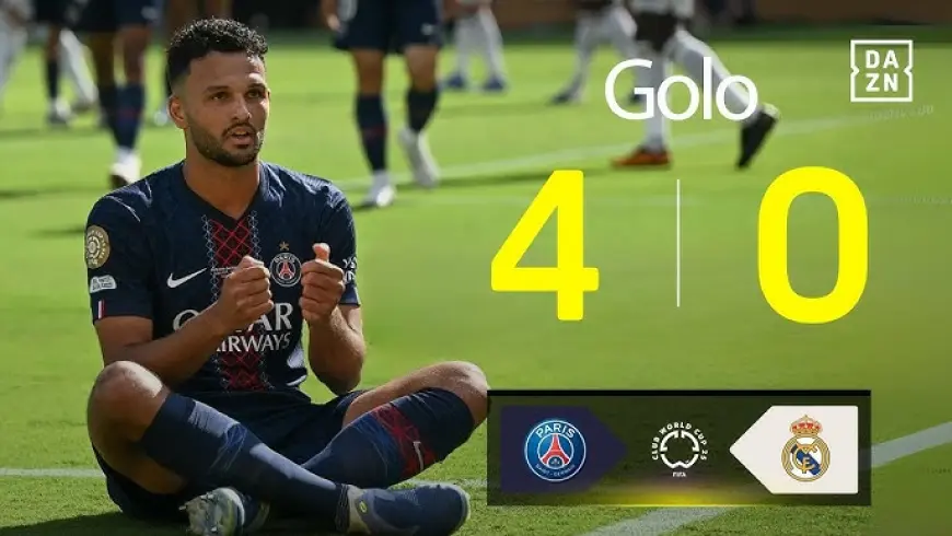 PSG defeats Real 4–0 to reach the Club World Cup final