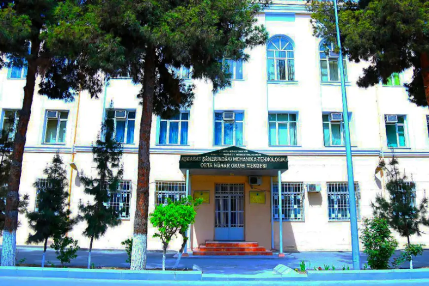 Türkmenistanyň Dokma senagaty ministrliginiň Aşgabat şäherindäki mehanika-tehnologiki orta hünär okuw mekdebi 2025/2026-njy okuw ýyly üçin talyplyga kabul edýär