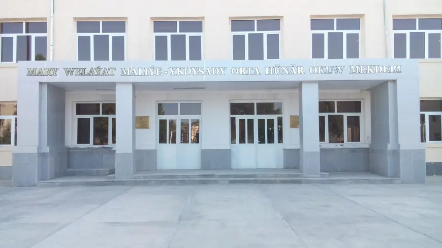 Mary welaýat maliýe-ykdysady orta hünär okuw mekdebi 2025/2026-njy okuw ýyly üçin talyplyga kabul edýär