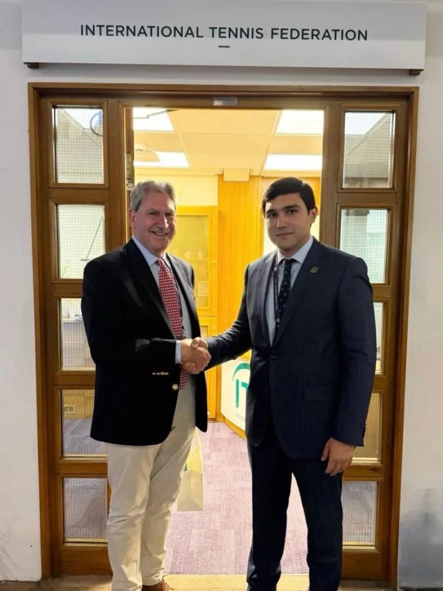 President of the Tennis Federation of Turkmenistan Discussed the Preparation of a Cooperation Agreement with the ITF President