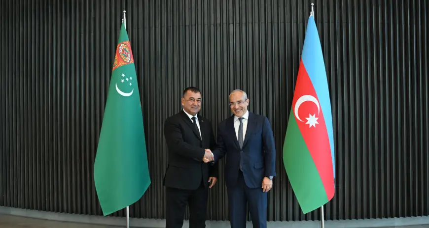 Ykdysady hyzmatdaşlyk boýunça türkmen-azerbaýjan hökümetara toparynyň mejlisi geçirildi