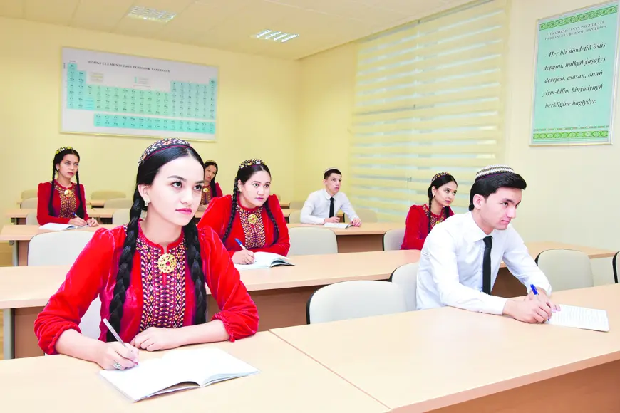 Türkmenistanda giriş synaglary başlandy