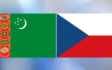 The delegation of the Czech Republic arrived in Turkmenistan to participate in the international conference held in Avaza