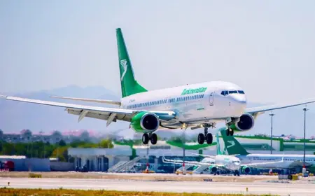 Воздушный мост между тремя странами: Новые авиарейсы между Узбекистаном, Туркменистаном и Азербайджаном