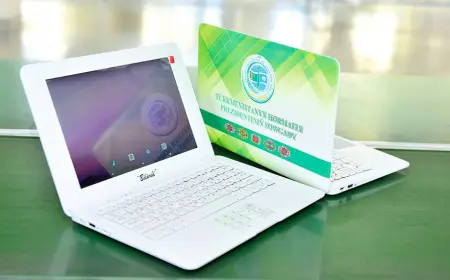 К новому учебному году школы Туркменистана обеспечены 137 тысячами ноутбуков «Bilimli»