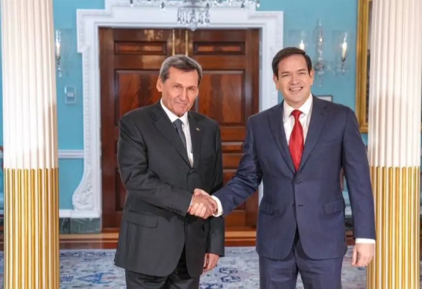 Türkmenistanyň daşary işler ministri Waşingtonda Marko Rubio bilen gepleşik geçirdi