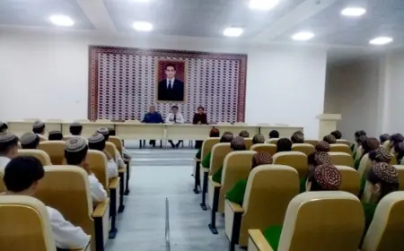 “Garaşsyz ýurdyň waspy dillerde” atly dabaraly maslahat geçirildi