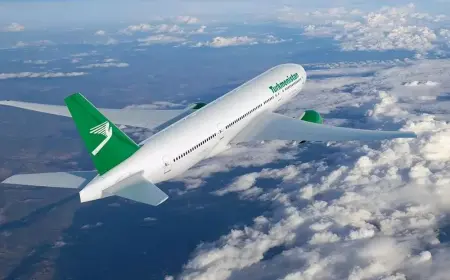 АО «Авиакомпания «Туркменистан» представила новое расписание пассажирских рейсов на сентябрь