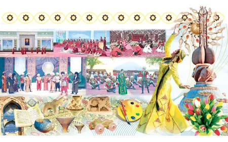 Türkmenistanyň Prezidenti döwlet sylaglaryna mynasyp bolan döredijilik işgärlerini hem-de «Türkmeniň Altyn asyry» bäsleşiginiň ýeňijilerini gutlady