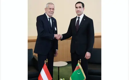 Глава государства встретился с Федеральным Президентом Австрии