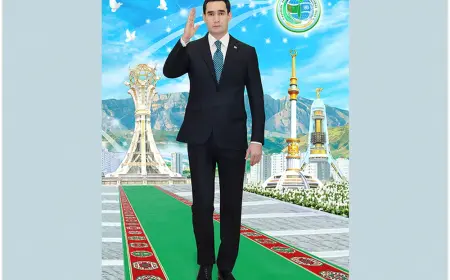 Türkmenistanyň Prezidenti türkmen halkyny Garaşsyzlyk güni bilen gutlady