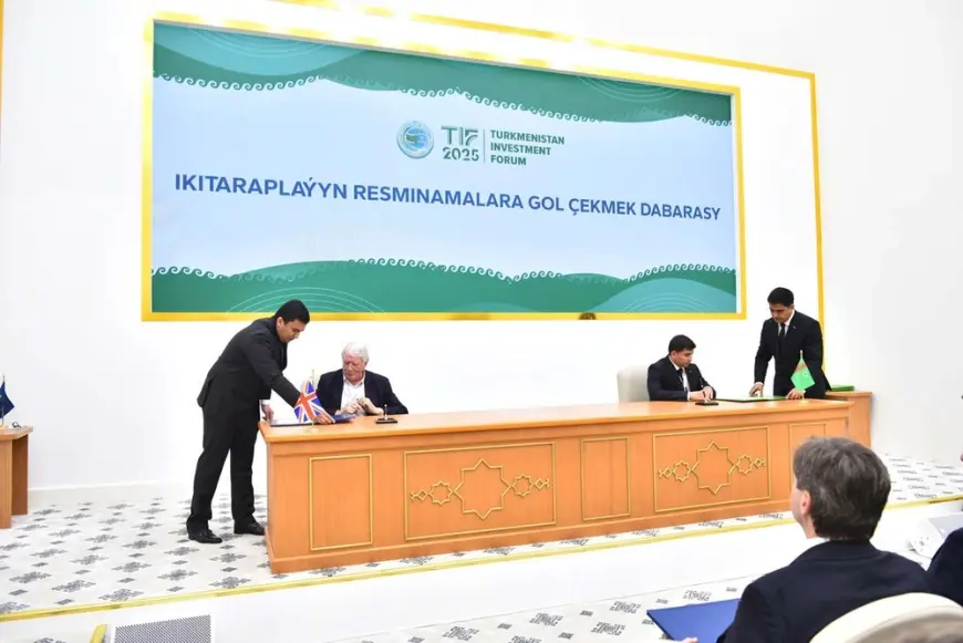 Türkmenistan TIF 2025-iň çäginde halkara guramalaryň birnäçesi bilen ylalaşyk baglaşdy