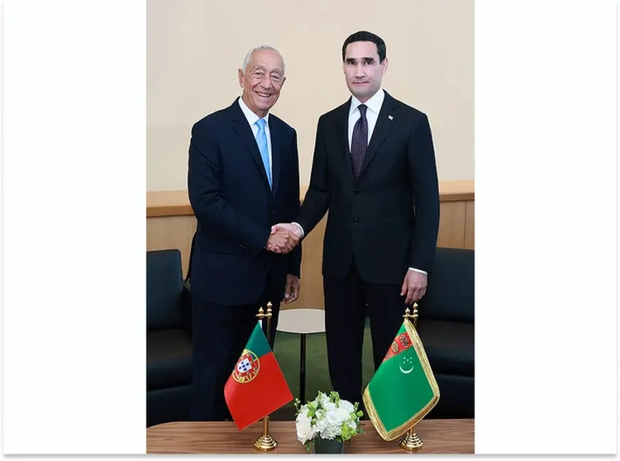 Сердар Бердымухамедов встретился с Президентом Португальской Республики