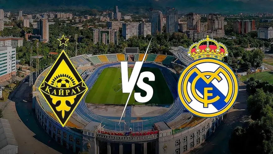 «Kaýrat» — «Real Madrid»: sabyrsyzlyk bilen garaşylan duşuşyk şu gün 21:45-de başlanar