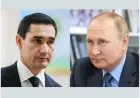 Türkmenistanyň Prezidenti Russiýa Federasiýasynyň Prezidenti Wladimir Putini doglan güni bilen gutlady