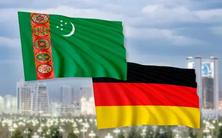 Türkmenistanyň Prezidenti Germaniýa Federatiw Respublikasynyň ýolbaşçylaryny gutlady