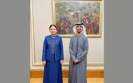 Türkmenistan — BAE: medeniýet we KHBS ulgamlarynda hyzmatdaşlyk pugtalandyrylýar