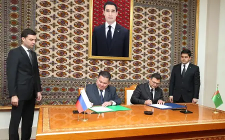 Türkmen döwlet uniwersiteti bilen Russiýanyň hem-de Türkiýäniň ÝOM-larynyň arasynda Ähtnamalara gol çekildi