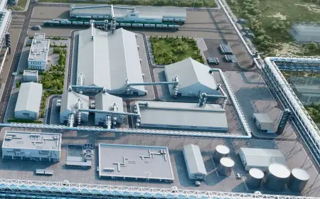 Торжественное начало строительства нового химического комплекса в Туркменабате