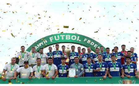 «Arkadag» topary bassyr üçünji möwsüm wagtyndan öň Türkmenistanyň çempiony boldy