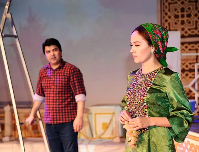 Сцены, которые будут представлены в театре нашей области в выходные дни