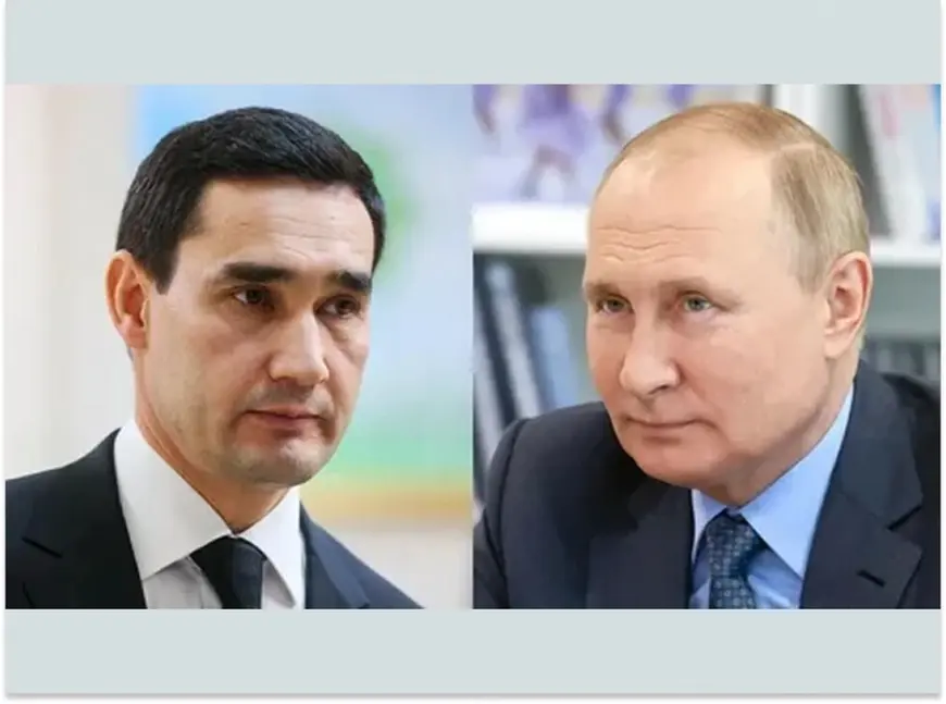 Türkmenistanyň Prezidenti Russiýa Federasiýasynyň Prezidenti Wladimir Putini doglan güni bilen gutlady