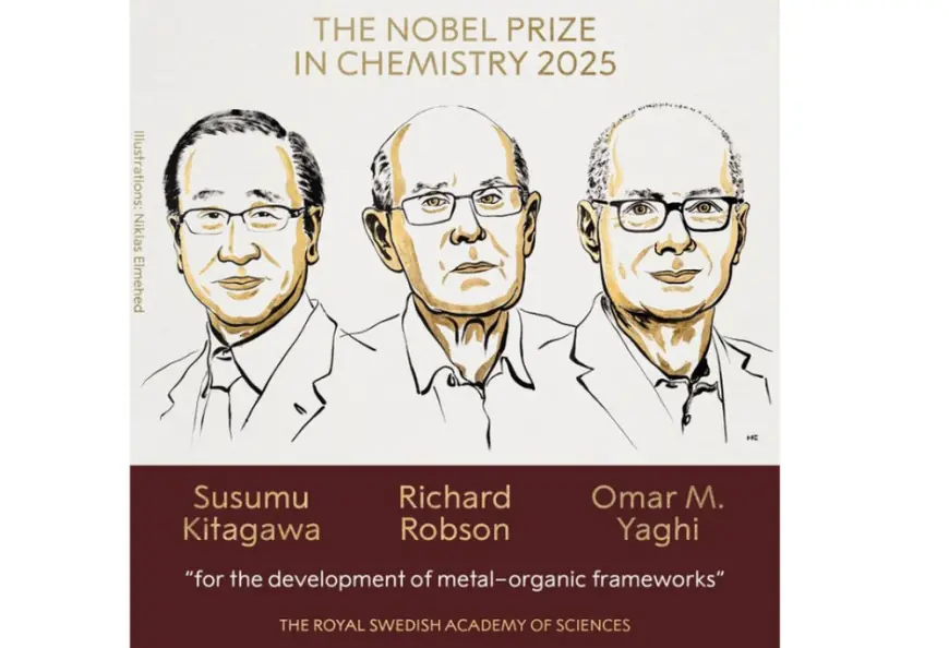 Himiýa boýunça Nobel baýragynyň eýeleri yglan edildi