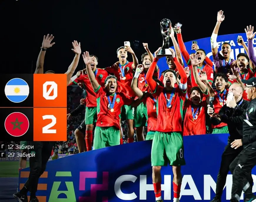 Unexpected Championship: Morocco's National Team Wins the U20 World Cup