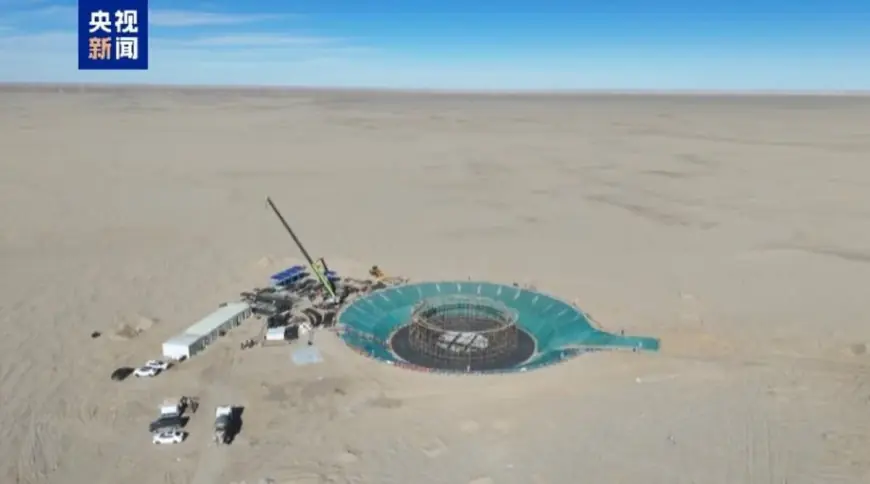 China Begins Construction of Record-Breaking Solar Thermal Power Plant