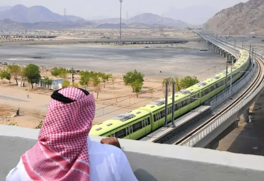Saud Arabystanynda täze ýokary tizlikli demir ýol taslamasy işe girizilýär