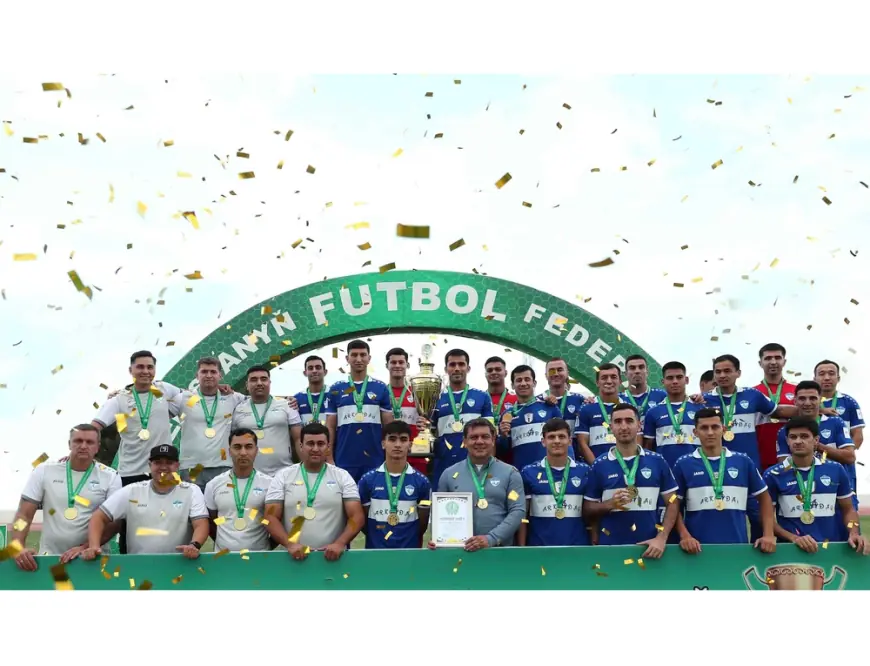 «Arkadag» topary bassyr üçünji möwsüm wagtyndan öň Türkmenistanyň çempiony boldy