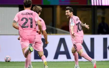 Messiniň üstünlikli çykyşlary “Inter Maýami” toparyny 1/4 finala çykardy