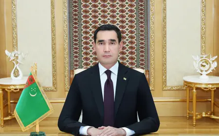 Türkmenistanyň Prezidenti Aziýanyň ösüş bankynyň ýolbaşçysyny kabul etdi