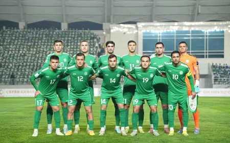 Türkmenistanyň milli ýygyndysy FIFA-nyň reýtinginde bäş basgançak öňe süýşdi