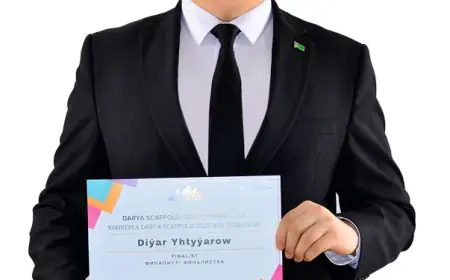 Ýaş mugallymyň üstünligi!