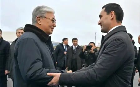 Turkmaniston Prezidenti Qozog‘istonga davlat tashrifi bilan bordi