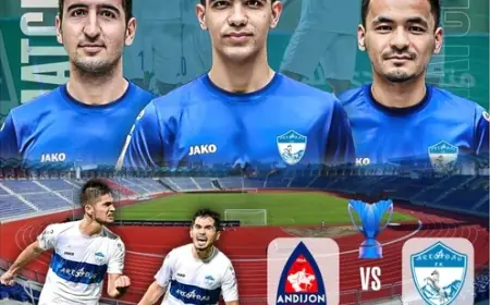 AFK-nyň Çempionlar ligasy – 2: şu gün «Arkadag» futbol topary «Andijan» bilen duşuşýar