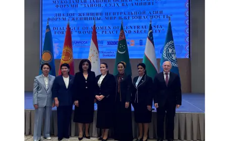 Türkmenistanyň wekiliýeti Merkezi Aziýanyň zenan liderleriniň dialogynyň mejlisine gatnaşdylar