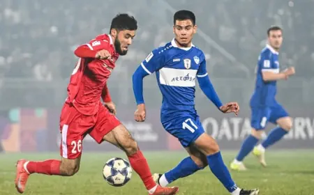 «Arkadag» futbol topary AFK Çempionlar ligasy – 2 ýaryşynda özbek kluby bilen deňme-deň oýnady