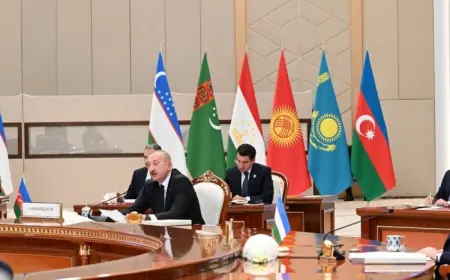 Azerbaýjanyň Prezidenti Serdar Berdimuhamedowa minnetdarlyk bildirdi