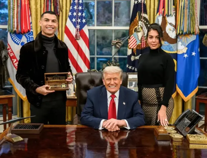 Ak Tamda Kriştianu Ronaldu bilen Donald Trampyň duşuşygy geçirildi