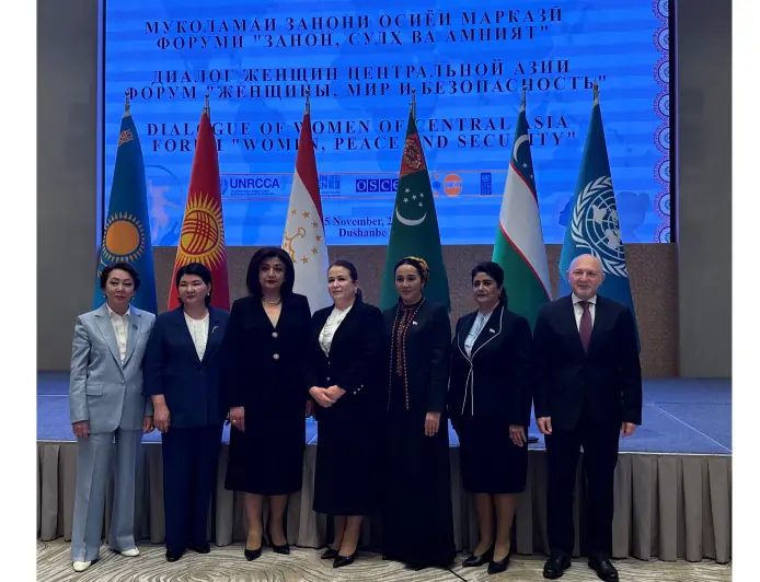 Türkmenistanyň wekiliýeti Merkezi Aziýanyň zenan liderleriniň dialogynyň mejlisine gatnaşdylar