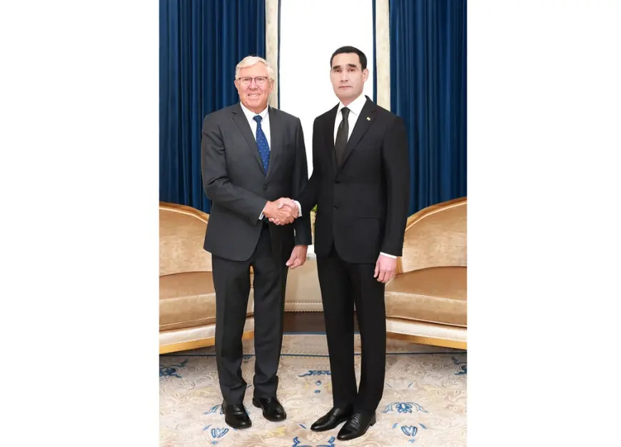 Serdar Berdimuhamedow «Nicklaus Сompanies» kompaniýasynyň ýolbaşçysy bilen duşuşdy