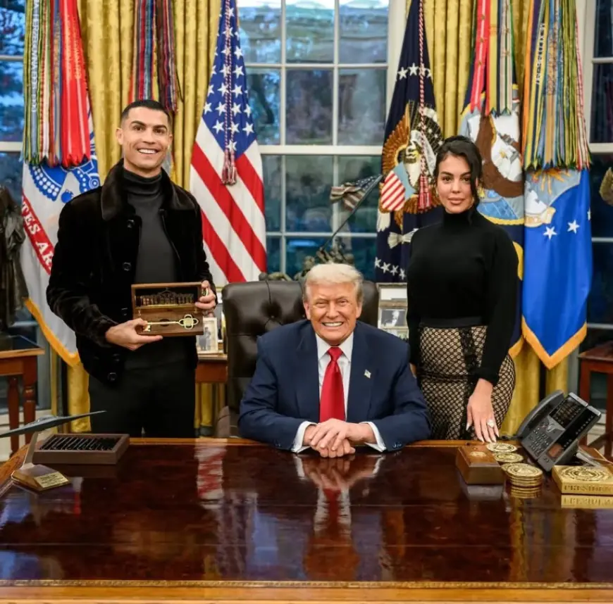 Ak Tamda Kriştianu Ronaldu bilen Donald Trampyň duşuşygy geçirildi