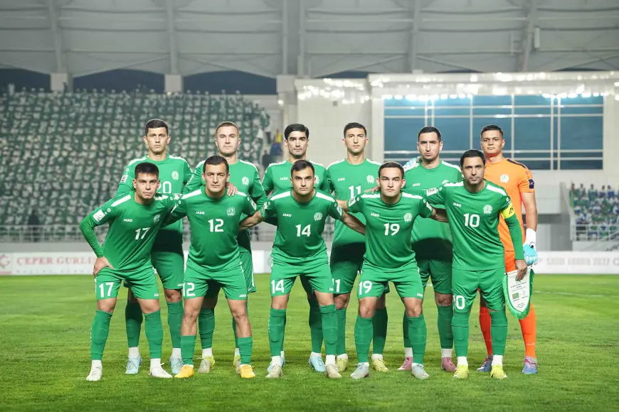 Türkmenistanyň milli ýygyndysy FIFA-nyň reýtinginde bäş basgançak öňe süýşdi