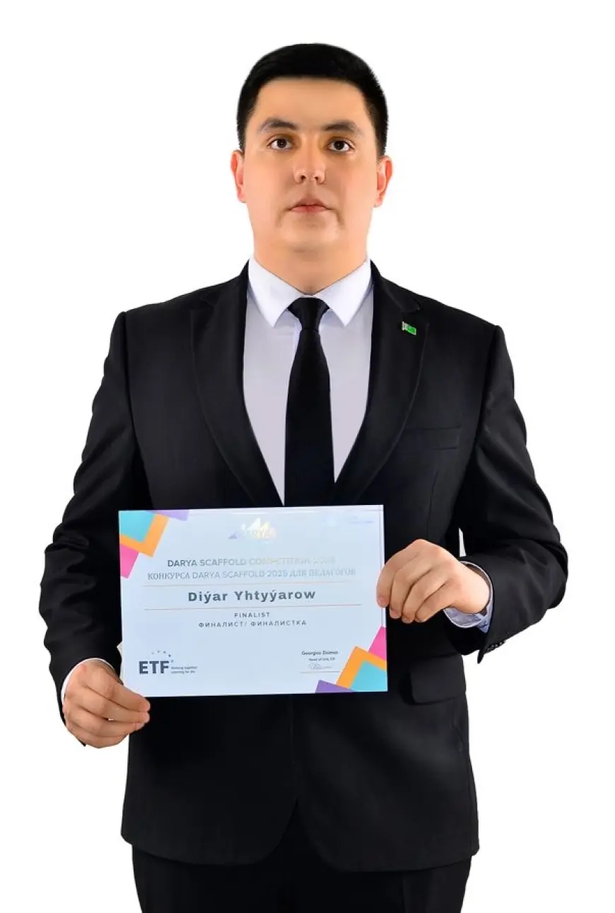 Ýaş mugallymyň üstünligi!