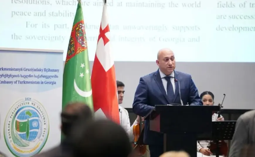 Gruziýada Türkmenistanyň hemişelik Bitaraplygynyň 30 ýyllygyny bellenildi