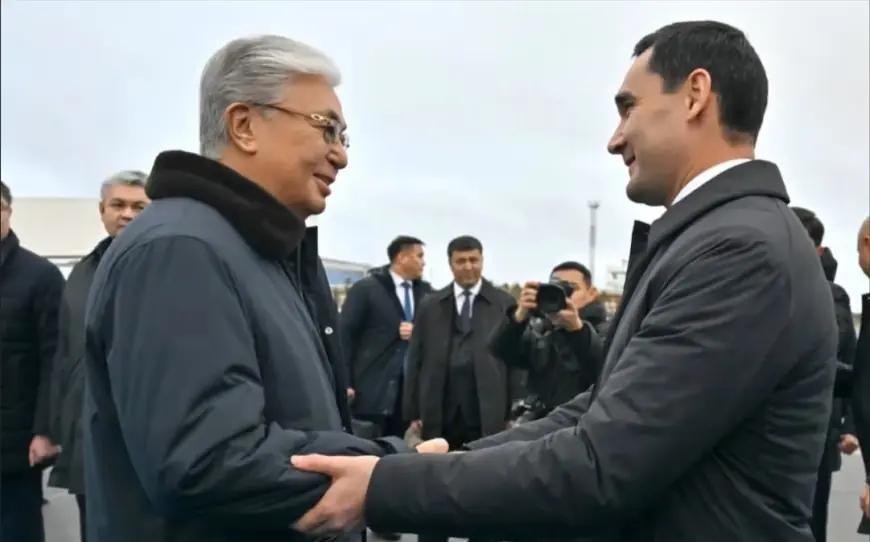 Türkmenistanyň Prezidenti döwlet sapary bilen Gazagystan Respublikasyna bardy