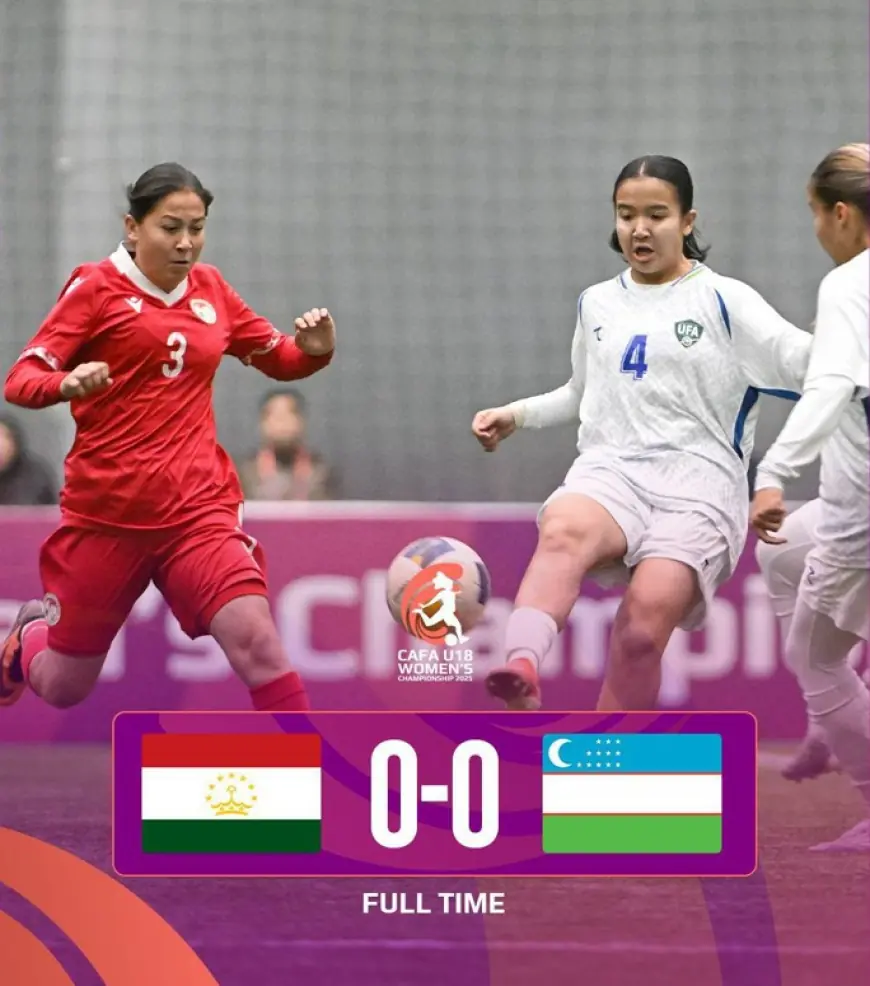 U18 ýaşly zenanlaryň arasynda CAFA CUP-ynyň ikinji oýnunyň netijeleri