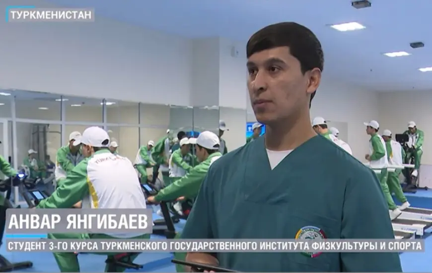 Türkmenistanda olimpiýa çempionlaryny taýýarlamak üçin Merkezi Aziýadaky ilkinji dünýä derejeli ylmy merkez hereket edýär